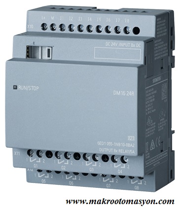  6ED1055-1NB10-0BA2 LOGO! DM16 24 R 8DI / 8DO 24V/24V/ RÖLE