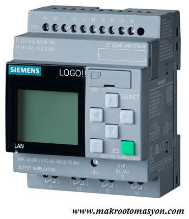 6ED1052-1MD00-0BA8 LOGO! 12/24 RCE 8DI / 4DO RÖLE 12-24V/12-24V/ RÖLE + RTC